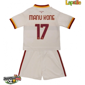 AS Roma Manu Kone #17 Vieraspaita Lapsille 2026-27 Lyhythihainen (+ shortsit)